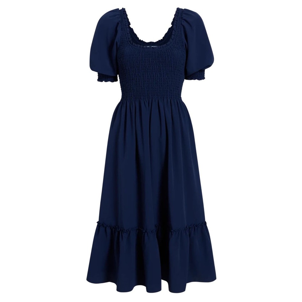 Hill House Navy Midi Dress